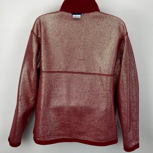 Columbia Quarter Zip Fleece Omni-Heat Mens Size XL - Picture 5 of 10